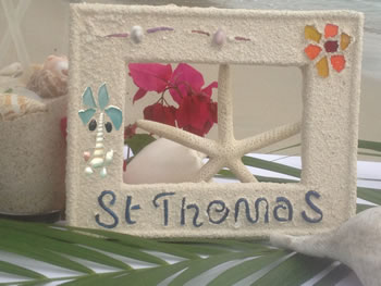 St. Thomas Love Birds Frame