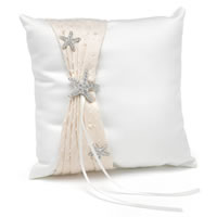 Starfish Ring Bearer Pillow for your island ring bearer in USVI