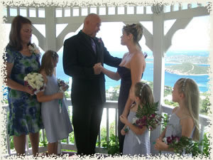 St Thomas Wedding at Paradise Point Gazebo