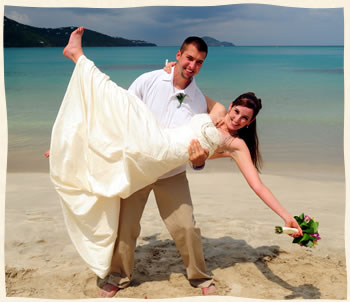 Magens Bay Beach Wedding