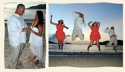 Magens Beach Wedding