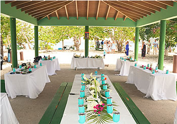 Magens Beach Wedding Reception