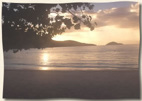 virgin islands sunset