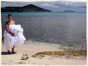 Sapphire Beach  Bride St. Thomas Virgin Islands