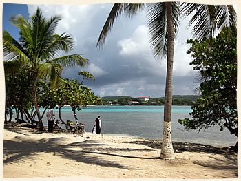 Wedding at Sapphire Beach St Thomas Virgin Islands