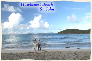 Hawksnest Beach St John Virgin Islands Wedding