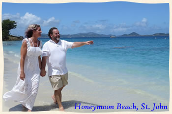 Honeymoon Beach Wedding St. John US Virgin Islands