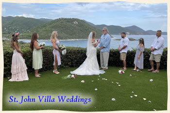 St. John Villa Wedding US Virgin Islands